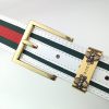 Best Replicas Bags - Replica Gucci G332-75 White 38mm Belt Shop For Best Louis Vuitton LV Replica Bags With Cheap Price