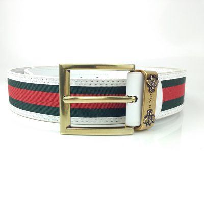 Replica Gucci G332-75 White 38mm Belt