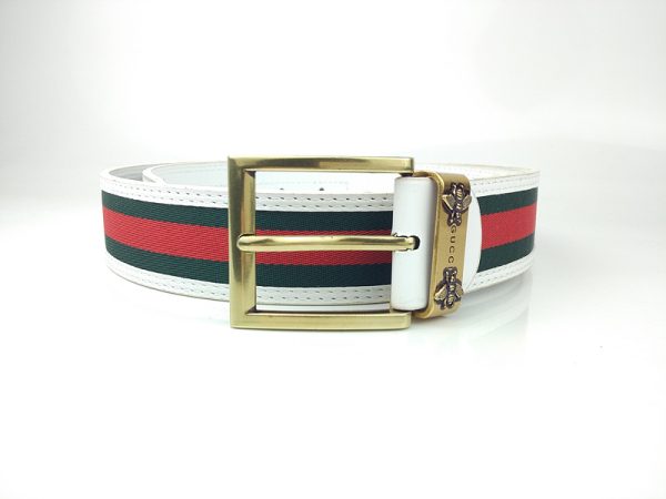Replica Gucci G332-75 White 38mm Belt