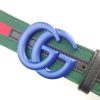 Best Replicas Bags - Replica Gucci G320-75 Blue Leather Belt, 38mm Width Shop For Best Louis Vuitton LV Replica Bags With Cheap Price