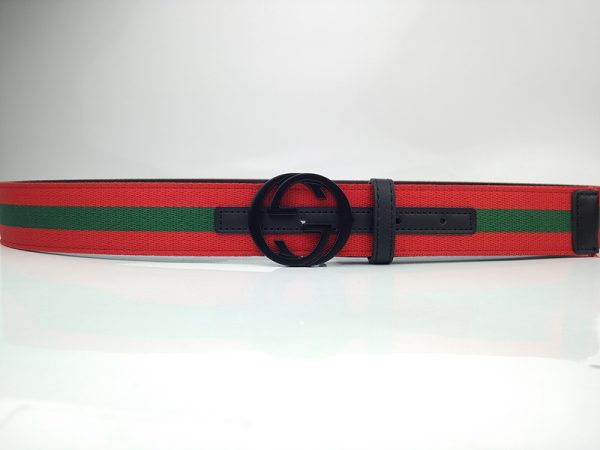 Replica Gucci 38mm Black G316-75 Belt - Image 3
