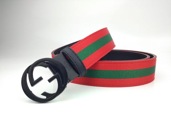 Replica Gucci 38mm Black G316-75 Belt - Image 2