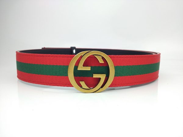 Replica Gucci G314-75 Yellow Leather Belt 38mm