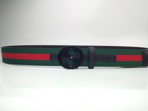 Replica Gucci G312-75 Black 38mm Belt for Men - Image 3