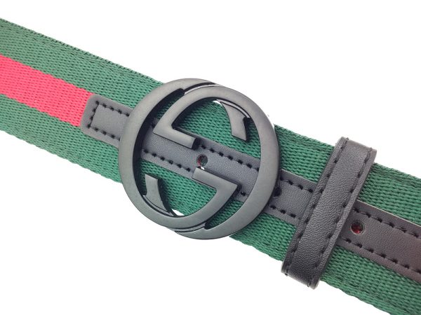 Replica Gucci G312-75 Black 38mm Belt for Men - Image 4