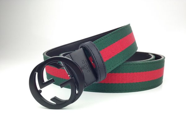 Replica Gucci G312-75 Black 38mm Belt for Men - Image 2