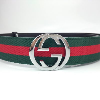 Replica Gucci Silver G311-75 Belt - 38mm