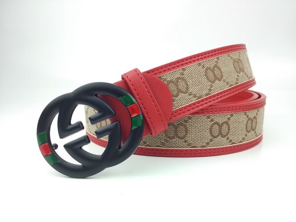 Replica Gucci G305-75 38mm Leather Belt - Image 2