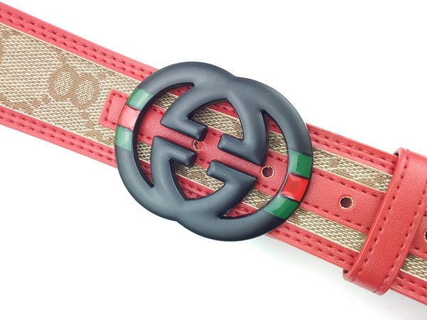 Replica Gucci G305-75 38mm Leather Belt - Image 4