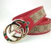 Best Replicas Bags - Replica Gucci G299-75 Red 38mm Leather Belt Shop For Best Louis Vuitton LV Replica Bags With Cheap Price