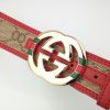 Best Replicas Bags - Replica Gucci G299-75 Red 38mm Leather Belt Shop For Best Louis Vuitton LV Replica Bags With Cheap Price