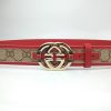Best Replicas Bags - Replica Gucci G299-75 Red 38mm Leather Belt Shop For Best Louis Vuitton LV Replica Bags With Cheap Price