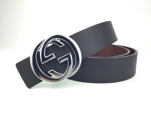 Replica Gucci Belt G299-75 Black 38mm Men's Designer Style - Image 2