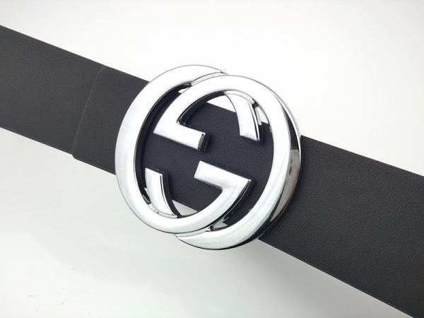 Replica Gucci Belt G299-75 Black 38mm Men's Designer Style - Image 4