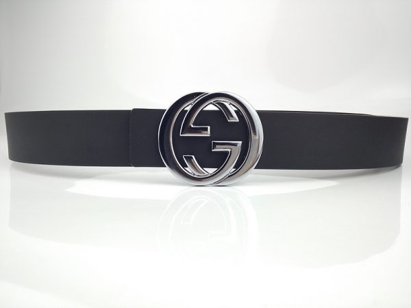 Replica Gucci Belt G299-75 Black 38mm Men's Designer Style - Image 3