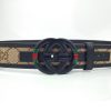 Best Replicas Bags - Replica Gucci Belt G296-75 38mm Black & Gold Buckle Shop For Best Louis Vuitton LV Replica Bags With Cheap Price