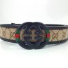 Best Replicas Bags - Replica Gucci Belt G296-75 38mm Black & Gold Buckle Shop For Best Louis Vuitton LV Replica Bags With Cheap Price