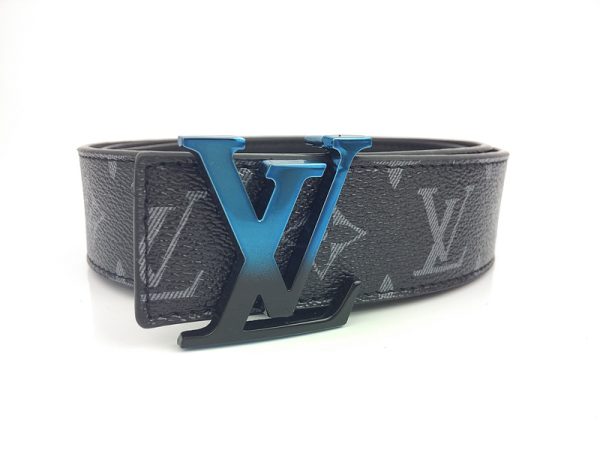 Replica Louis Vuitton L205-80 Blue Belt 38mm