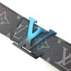 Best Replicas Bags - Replica Louis Vuitton L205-80 Blue Belt 38mm Shop For Best Louis Vuitton LV Replica Bags With Cheap Price