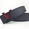 Best Replicas Bags - Replica Louis Vuitton L214-75 38mm Red Belt Shop For Best Louis Vuitton LV Replica Bags With Cheap Price