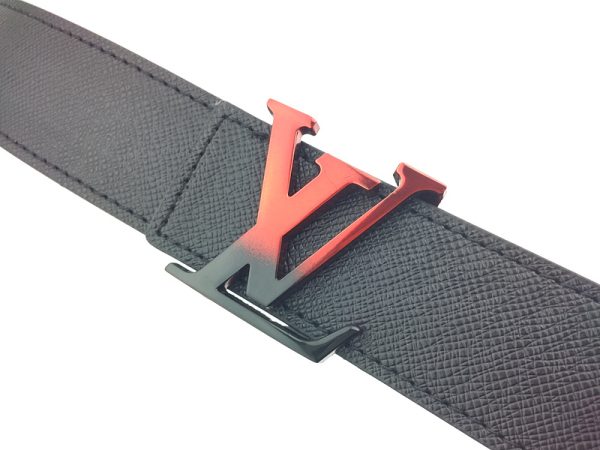 Replica Louis Vuitton L214-75 38mm Red Belt - Image 3