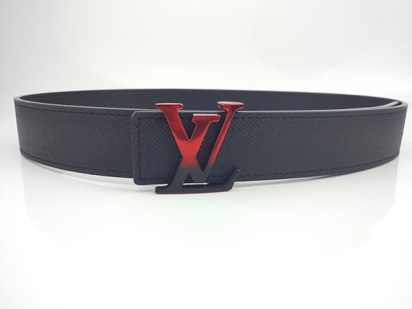 Replica Louis Vuitton L214-75 38mm Red Belt - Image 4