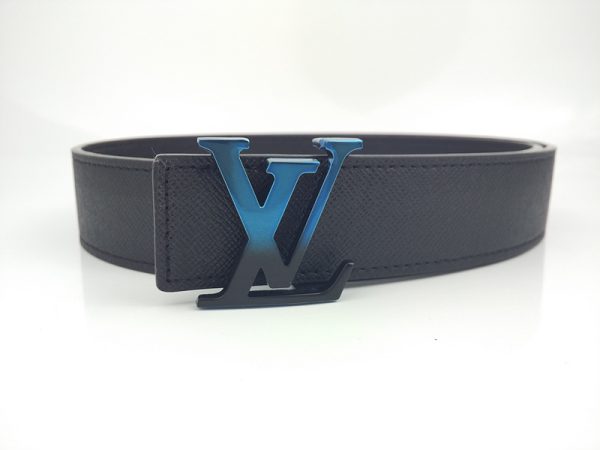 Replica LV Belt L213-75 38mm in Classic Blue