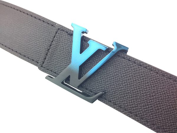 Replica LV Belt L213-75 38mm in Classic Blue - Image 3