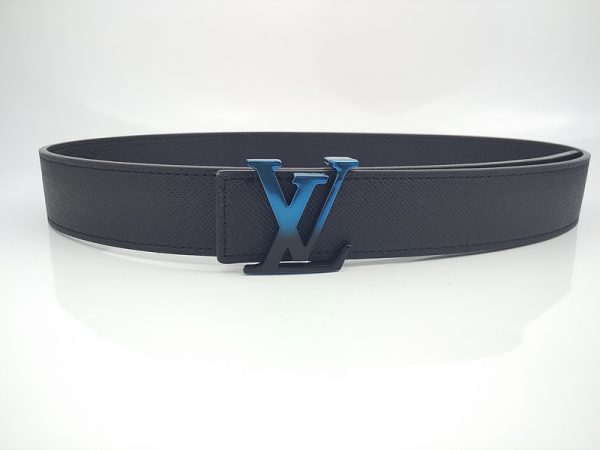 Replica LV Belt L213-75 38mm in Classic Blue - Image 4