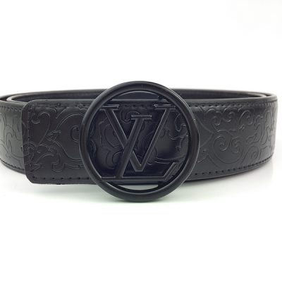 Replica Louis Vuitton Belt 38mm Black L229-75