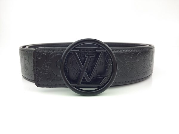 Replica Louis Vuitton Belt 38mm Black L229-75
