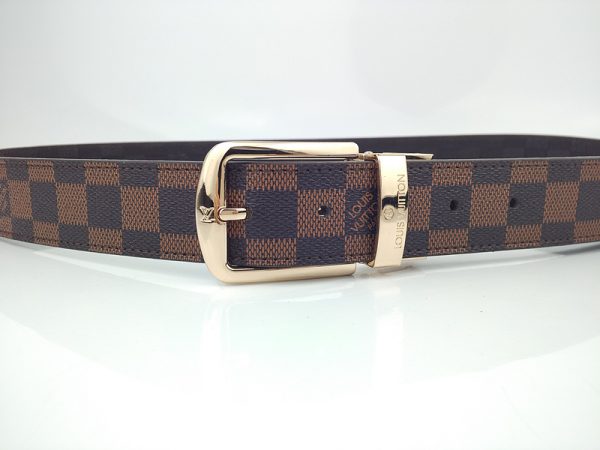 Replica LV L225-80 Belt 34mm, Classic Monogram Design - Image 4