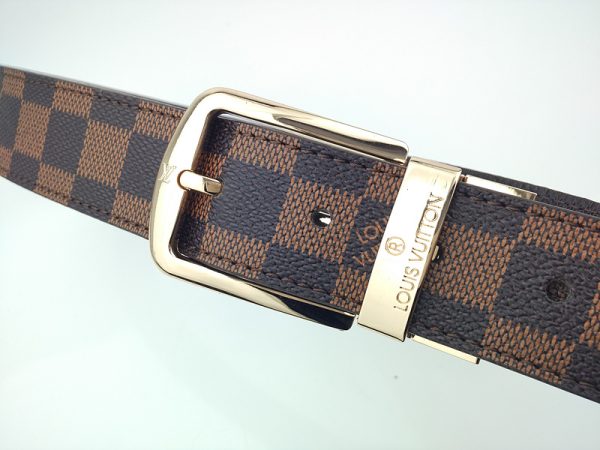 Replica LV L225-80 Belt 34mm, Classic Monogram Design - Image 3