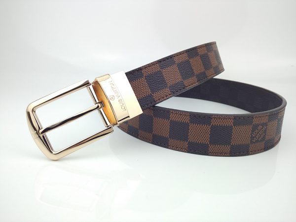 Replica LV L225-80 Belt 34mm, Classic Monogram Design - Image 2