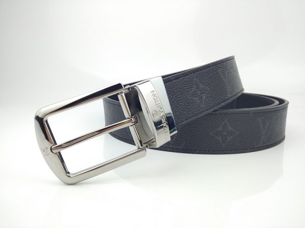 Replica Louis Vuitton L222-80 Belt 34mm Black - Image 2