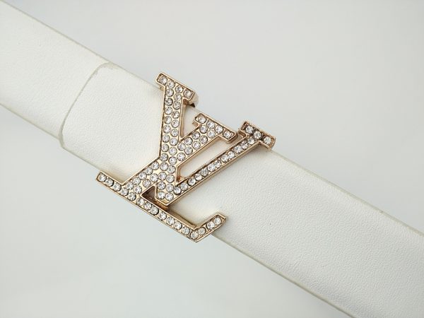 Louis Vuitton Replica Belt L190-75 25Mm in White - Image 3