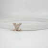 Best Replicas Bags - Louis Vuitton Replica Belt L190-75 25Mm in White Shop For Best Louis Vuitton LV Replica Bags With Cheap Price