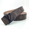Best Replicas Bags - Replica Louis Vuitton Belt L172-75 38mm Silver Buckle Shop For Best Louis Vuitton LV Replica Bags With Cheap Price
