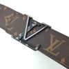 Best Replicas Bags - Replica Louis Vuitton Belt L172-75 38mm Silver Buckle Shop For Best Louis Vuitton LV Replica Bags With Cheap Price