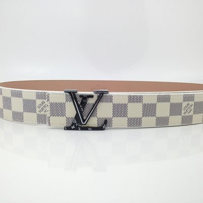 Replica Louis Vuitton L170-75 Belt, 38mm Silver Buckle