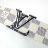 Best Replicas Bags - Replica Louis Vuitton L170-75 Belt, 38mm Silver Buckle Shop For Best Louis Vuitton LV Replica Bags With Cheap Price