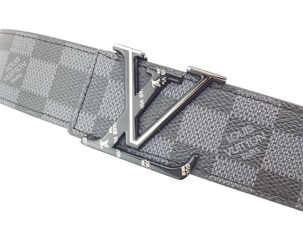 Replica LV Belt L169-75 38mm Silver Buckle - Image 4