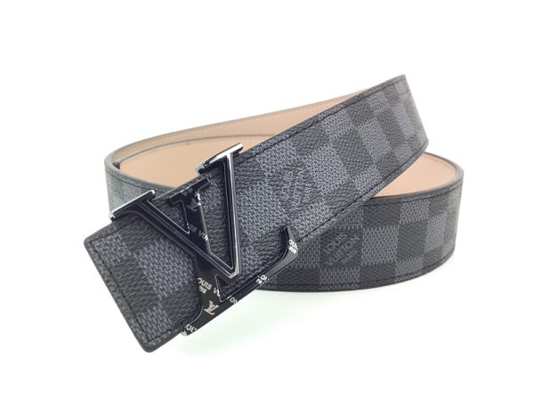 Replica LV Belt L169-75 38mm Silver Buckle - Image 2
