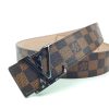 Best Replicas Bags - Replica Louis Vuitton Belt L168-75 38mm Silver Buckle Shop For Best Louis Vuitton LV Replica Bags With Cheap Price