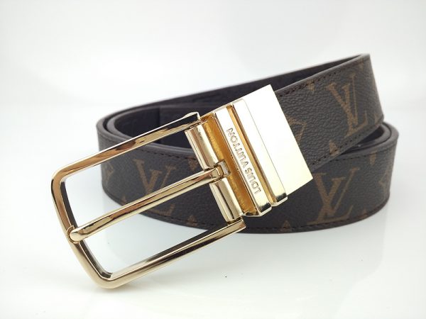 LV Replica Belt Gold L167-80 35mm Stylish Accessory - Image 2