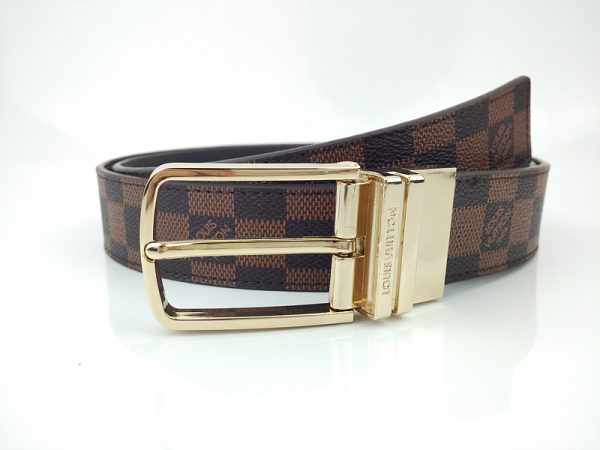 Replica Louis Vuitton L165-80 35mm Gold Belt - Image 5