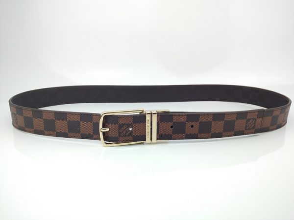 Replica Louis Vuitton L165-80 35mm Gold Belt