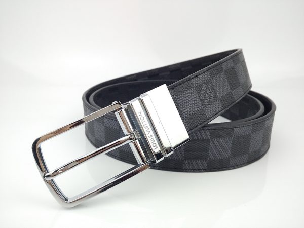 Luxury Replica Louis Vuitton L164-80 Silver Belt 35mm - Image 2