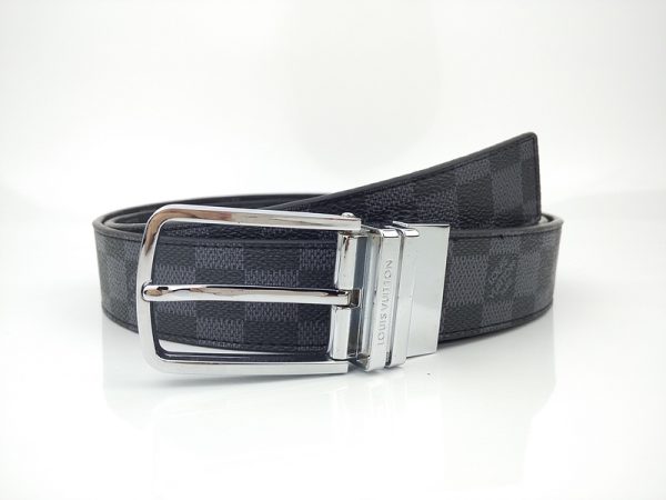 Luxury Replica Louis Vuitton L164-80 Silver Belt 35mm - Image 5