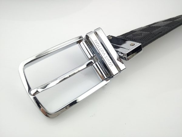 Luxury Replica Louis Vuitton L164-80 Silver Belt 35mm - Image 3